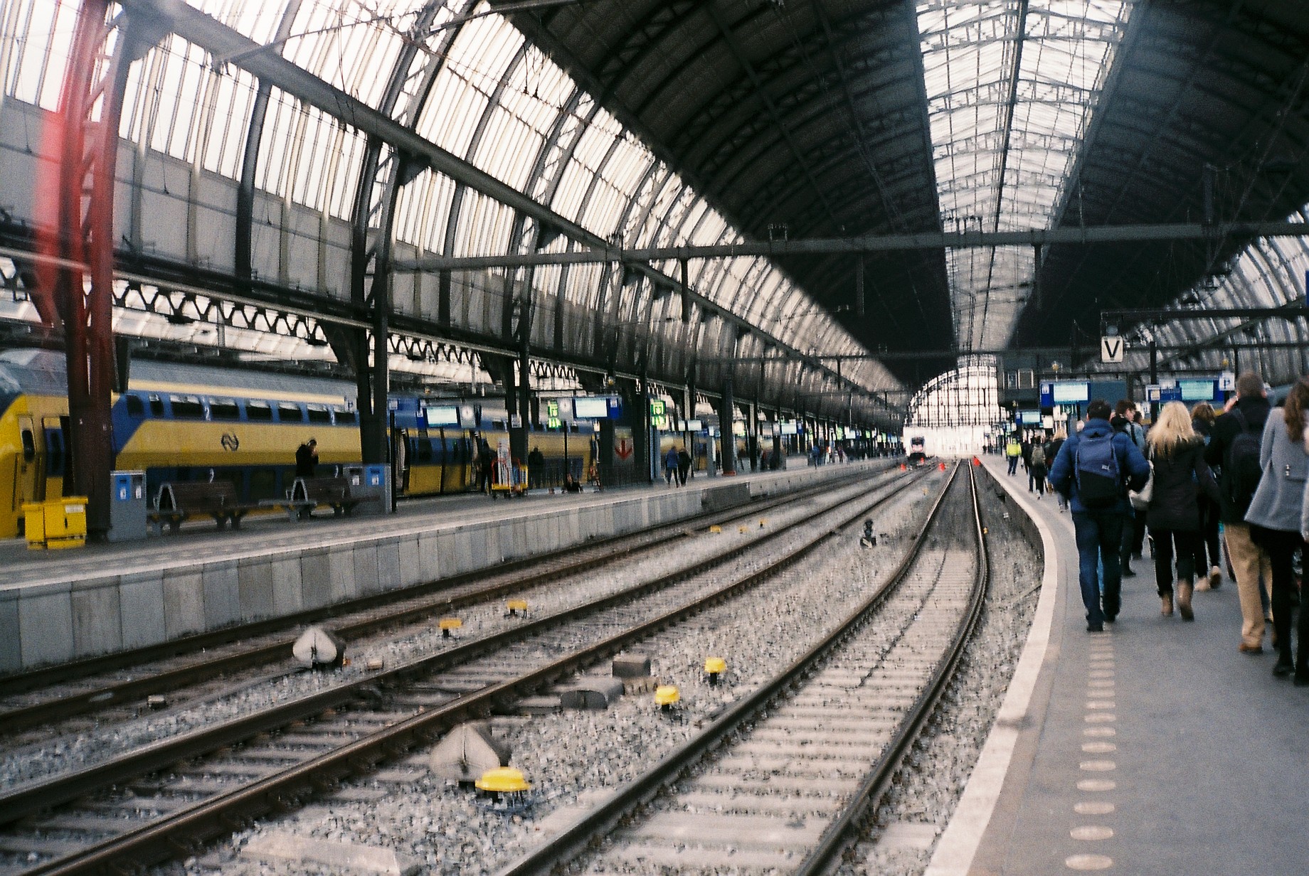 Amsterdam Centraal Station, analoog