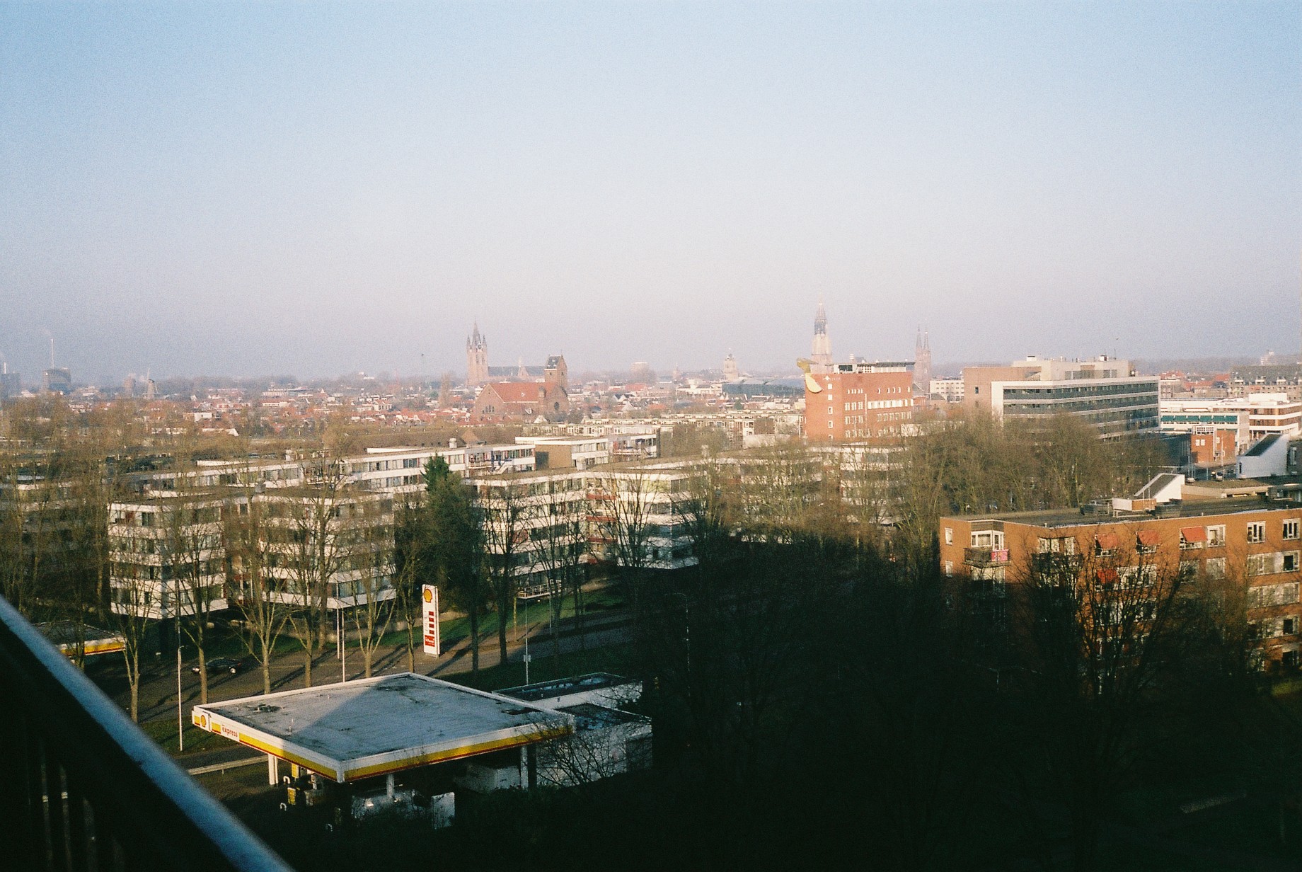 Delft uitzicht, analoog